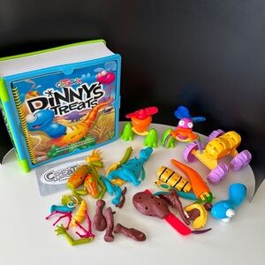Fisher-Price Creatrix DINNY’S TREATS & ZOOMORPHS Interchangeable Parts Toy Sets